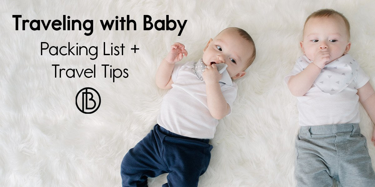 Baby Travel Tips + Packing List