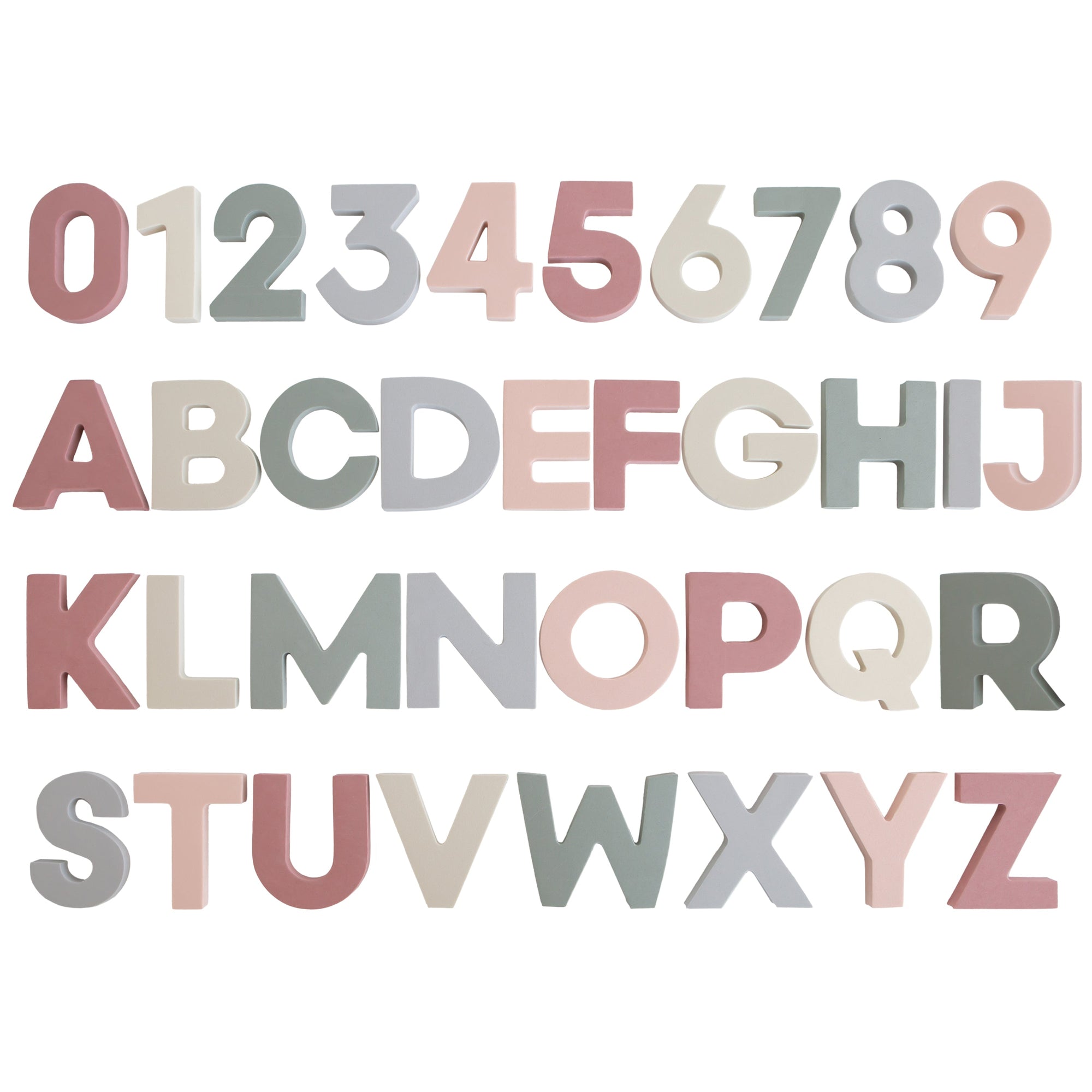 Letters & Numbers Bath Play Learning Set