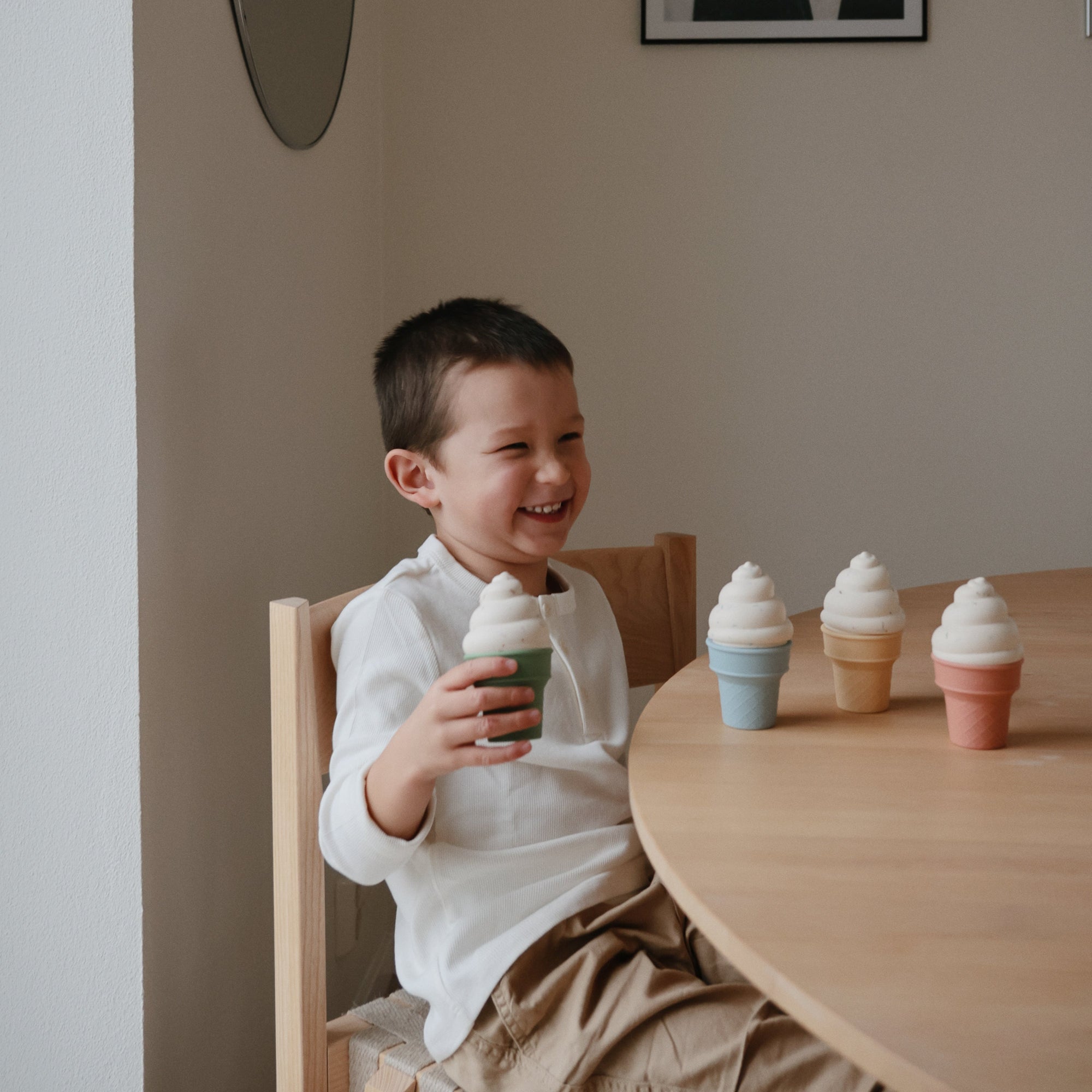 Mix and Match Ice Cream Teething and Sensory Toy