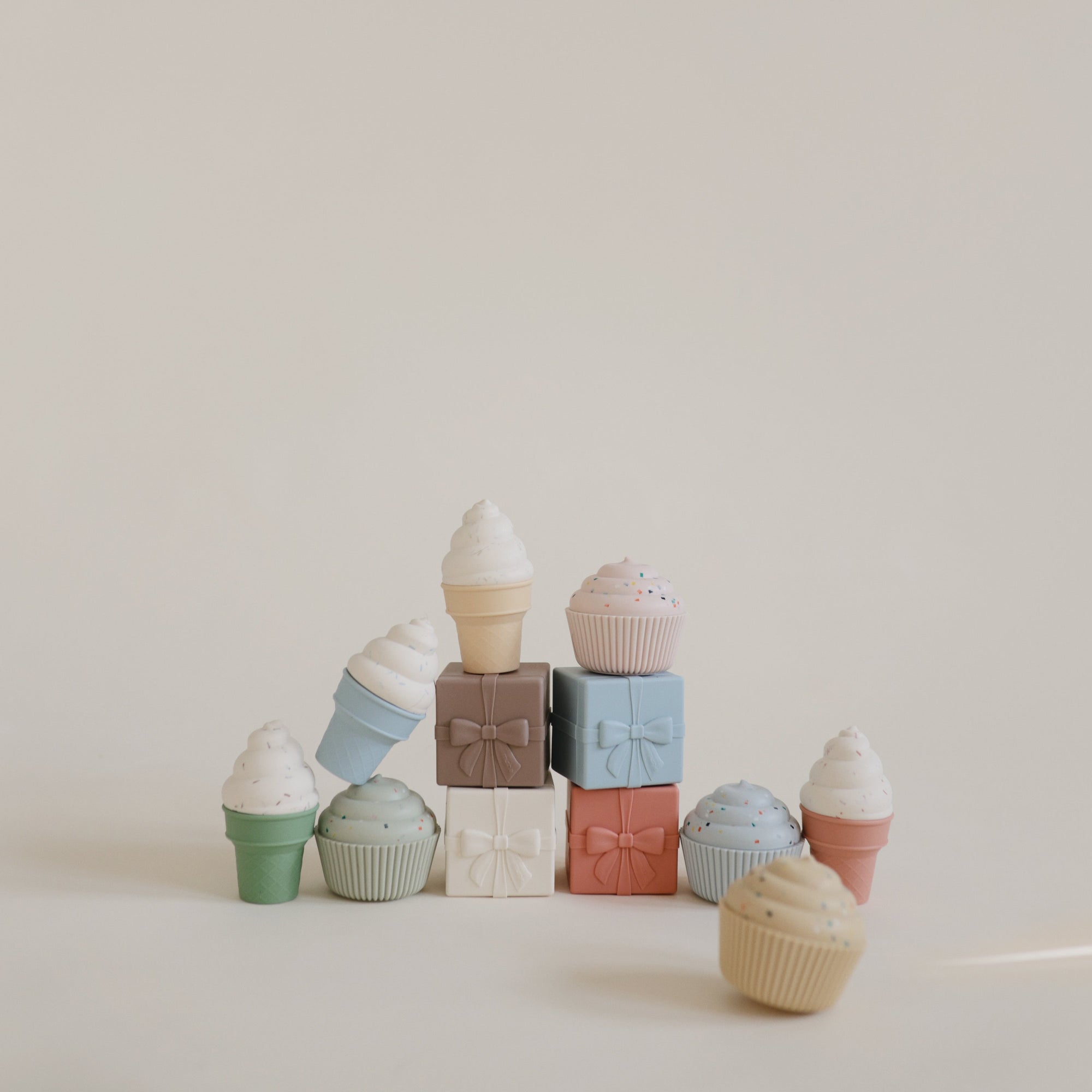 Mix and Match Ice Cream Teething and Sensory Toy