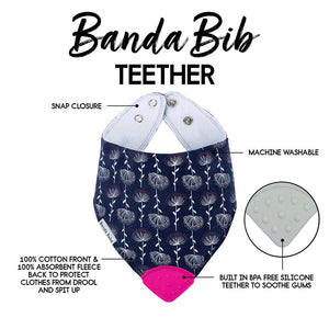 BandaBib with Teether 4-Pack: Poppy Play