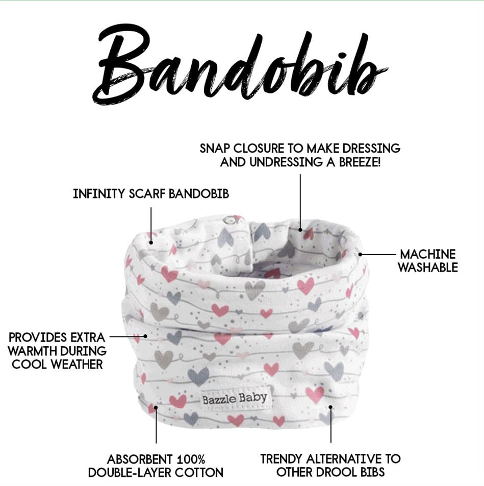 BandoBib Infinity Scarf Bib 2-Packs