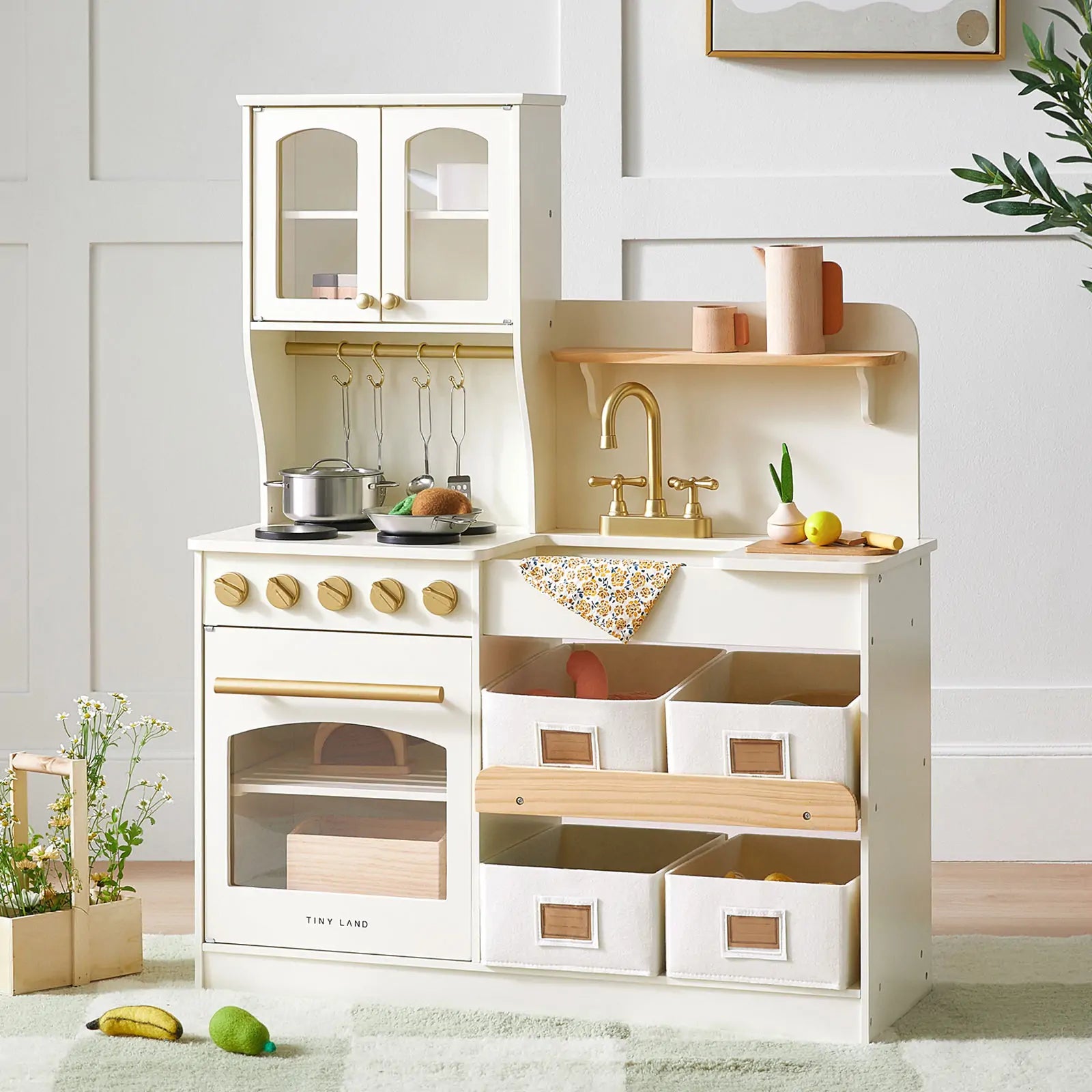 Serenity Play Kitchen - Cream