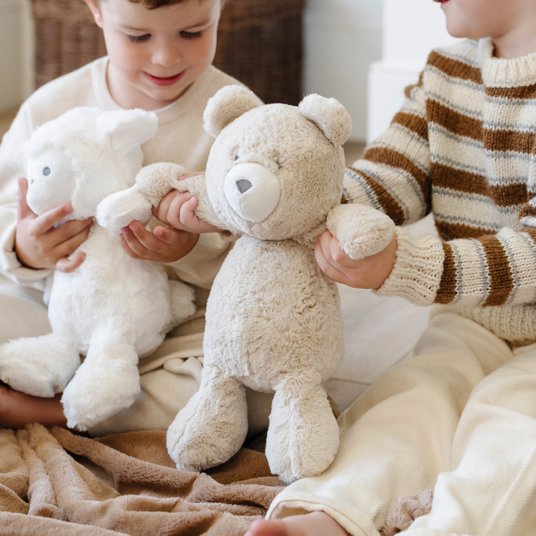 Stuffed Animals - Puppy, Bunny, Bear, Elephant, Lamb