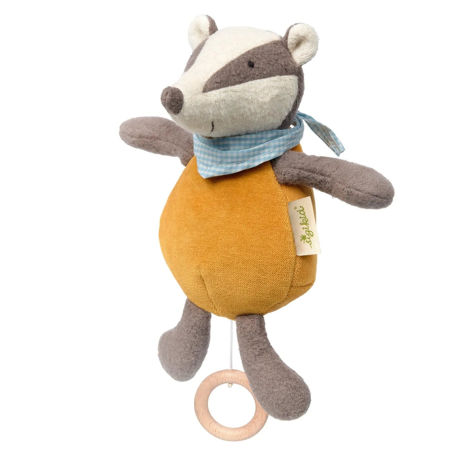 Organic Badger Musical Toy