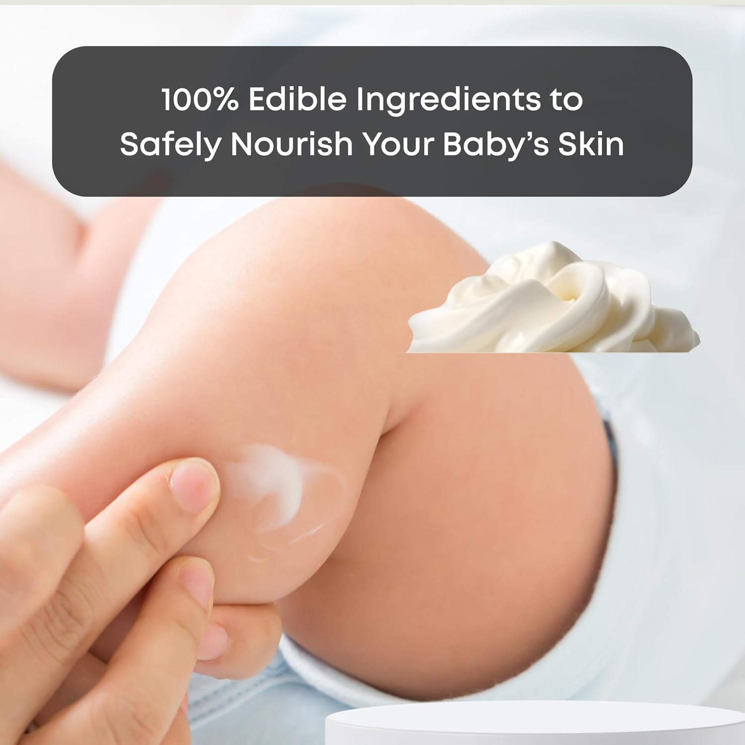 Tallow Baby Balm for Delicate Skin - For Diaper Rash & All Natural Skin Hydration
