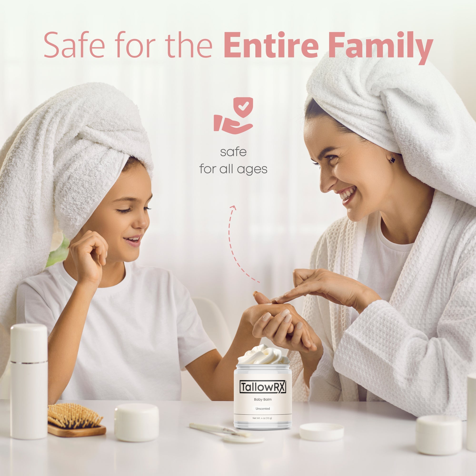 Premium Whipped Tallow Baby Balm - Natural Skin Hydration