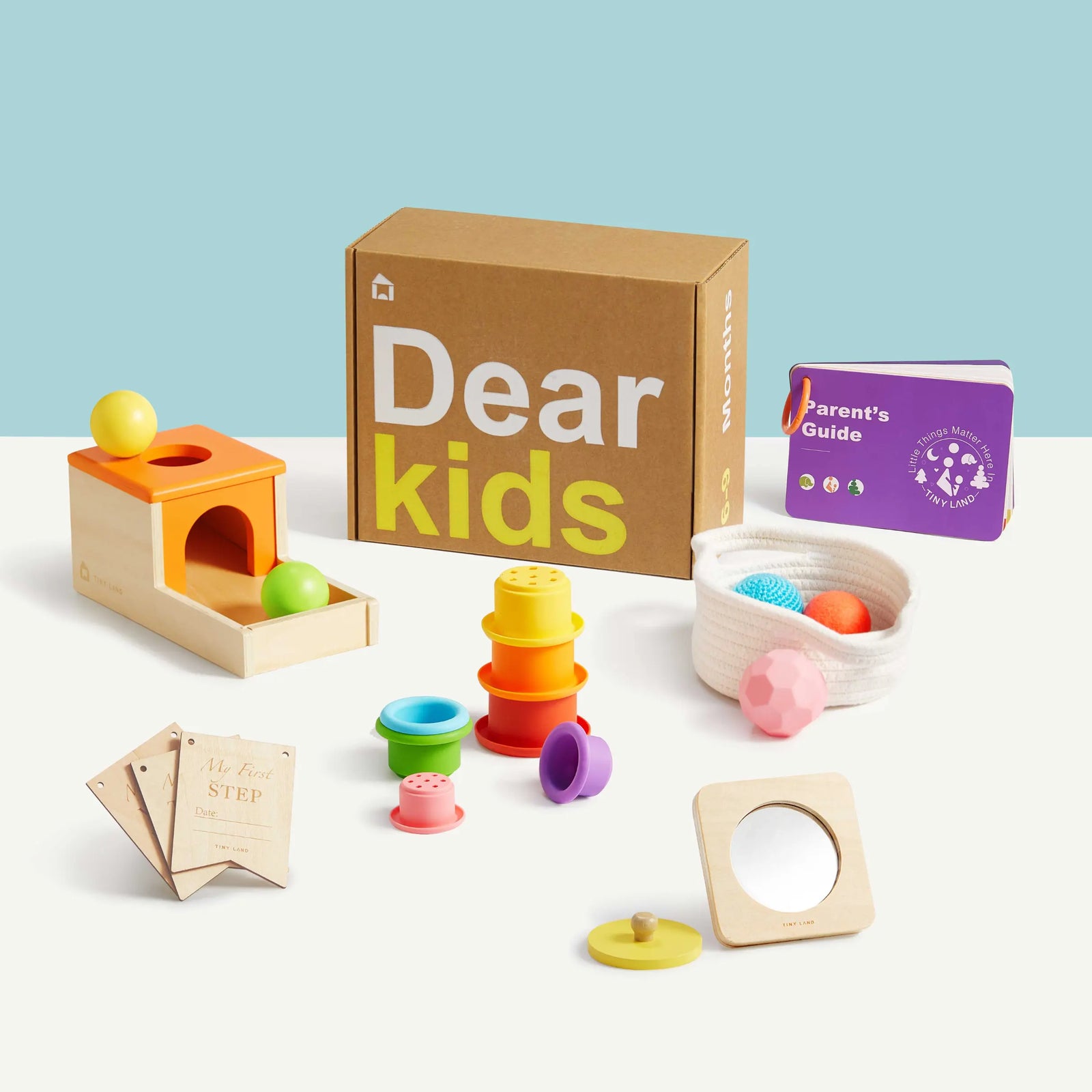 Montessori Toys Set for Newborns (6-9 month)