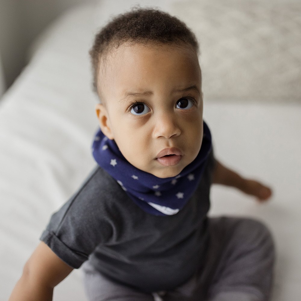 Bazzle Baby BandoBib Infinity Scarf Drool Bib 2 Pack - Various Colors