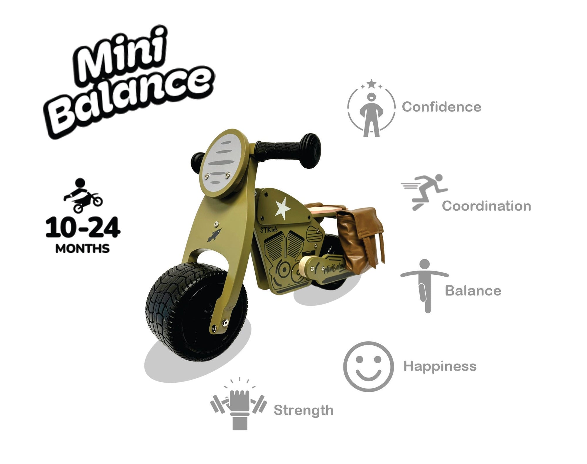 Baby Balance Bike MiniBalance CAP