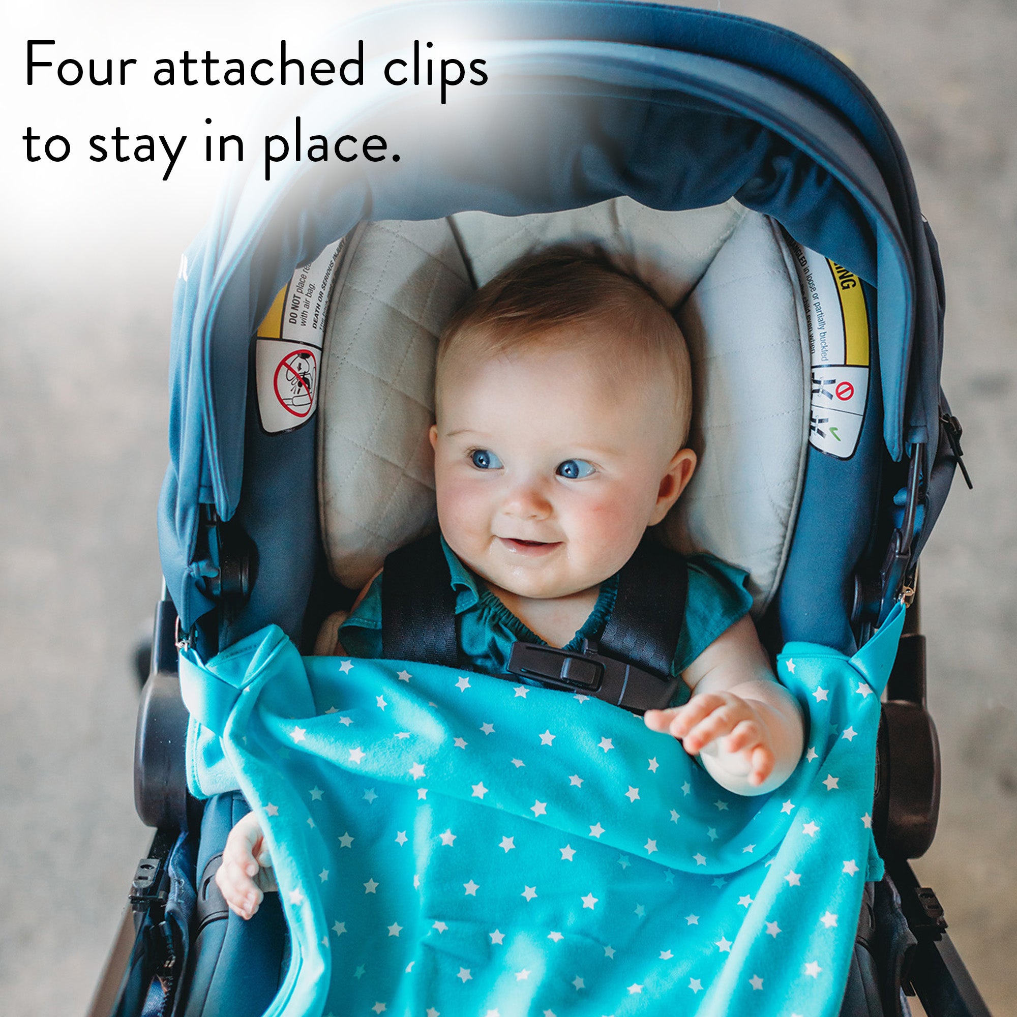 Blue Galaxy Clip On GoBlanket