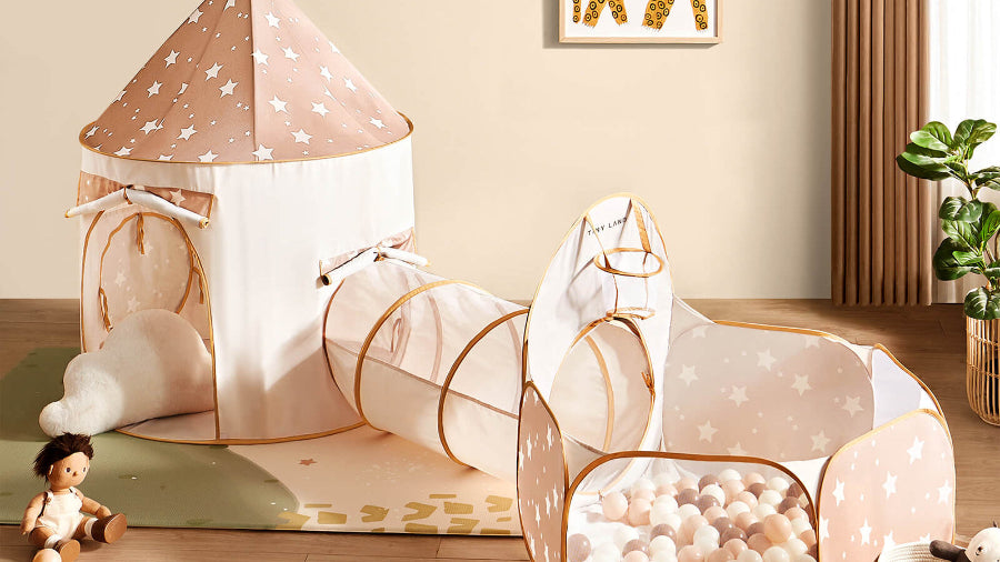 Compact Adventure 3-in-1 Play Tunnel With no Balls