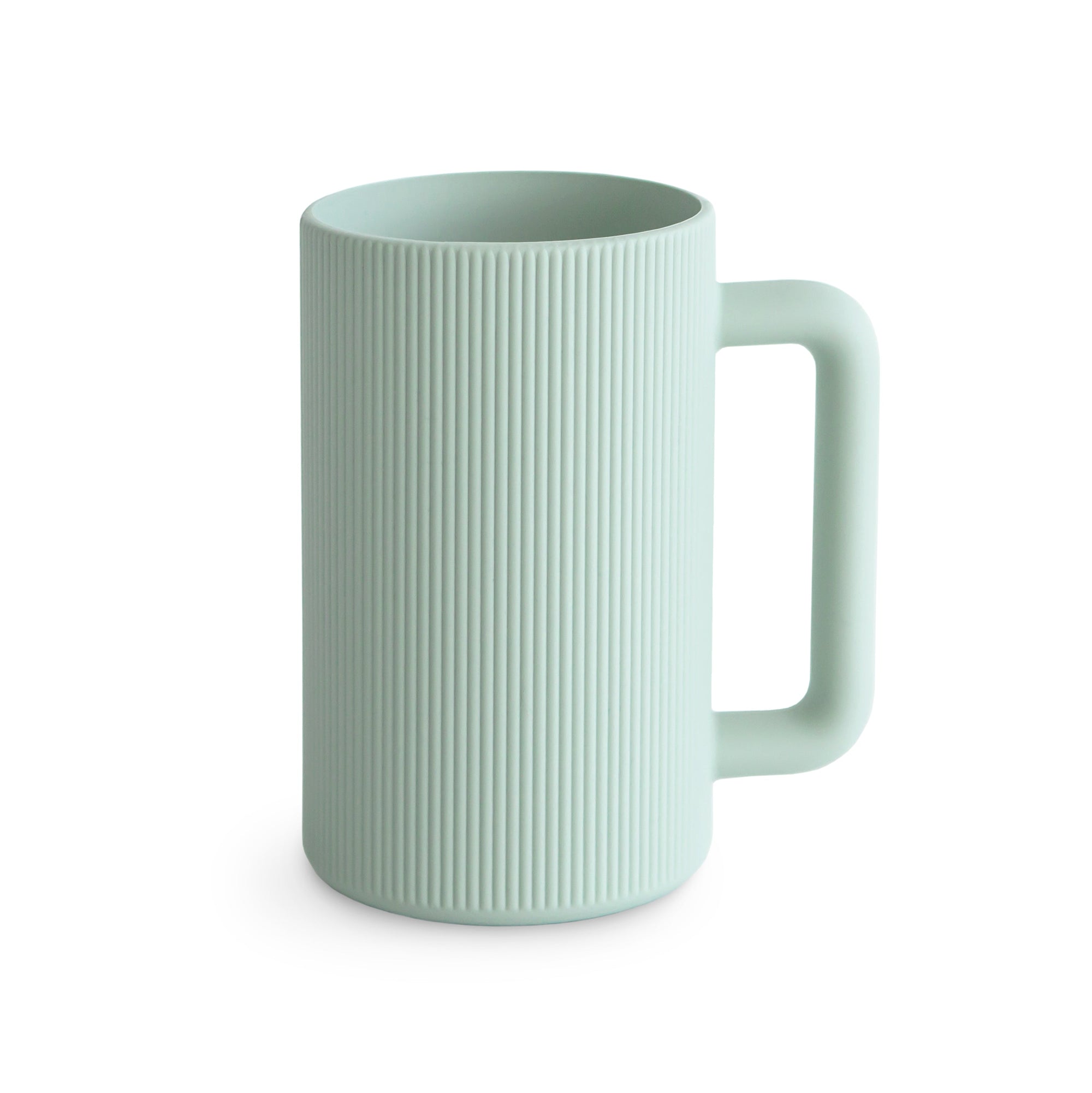 Fluted Modern Baby Bath Time Rinse Cup