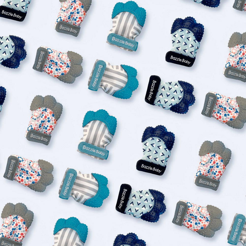 Chew Mitt Teething Mittens Bazzle Baby