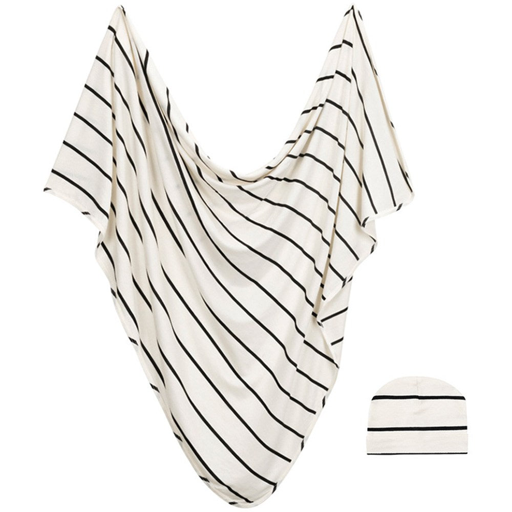Forever™ Swaddle + Hat Sets: Assorted Colors