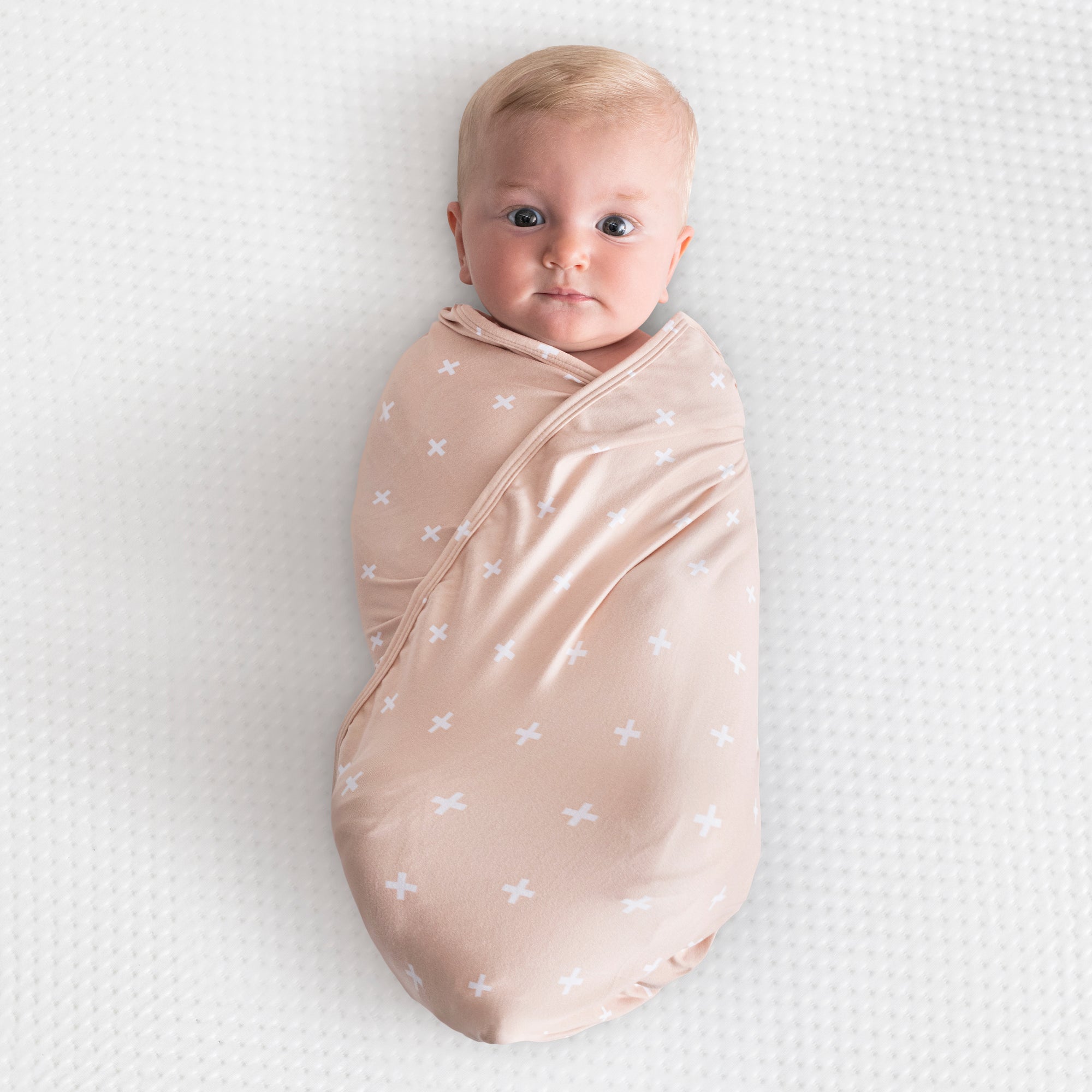 Forever™ Swaddle + Hat Sets: Assorted Colors