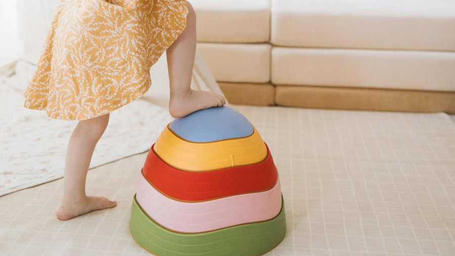 Stepping Stones - Vintage Color