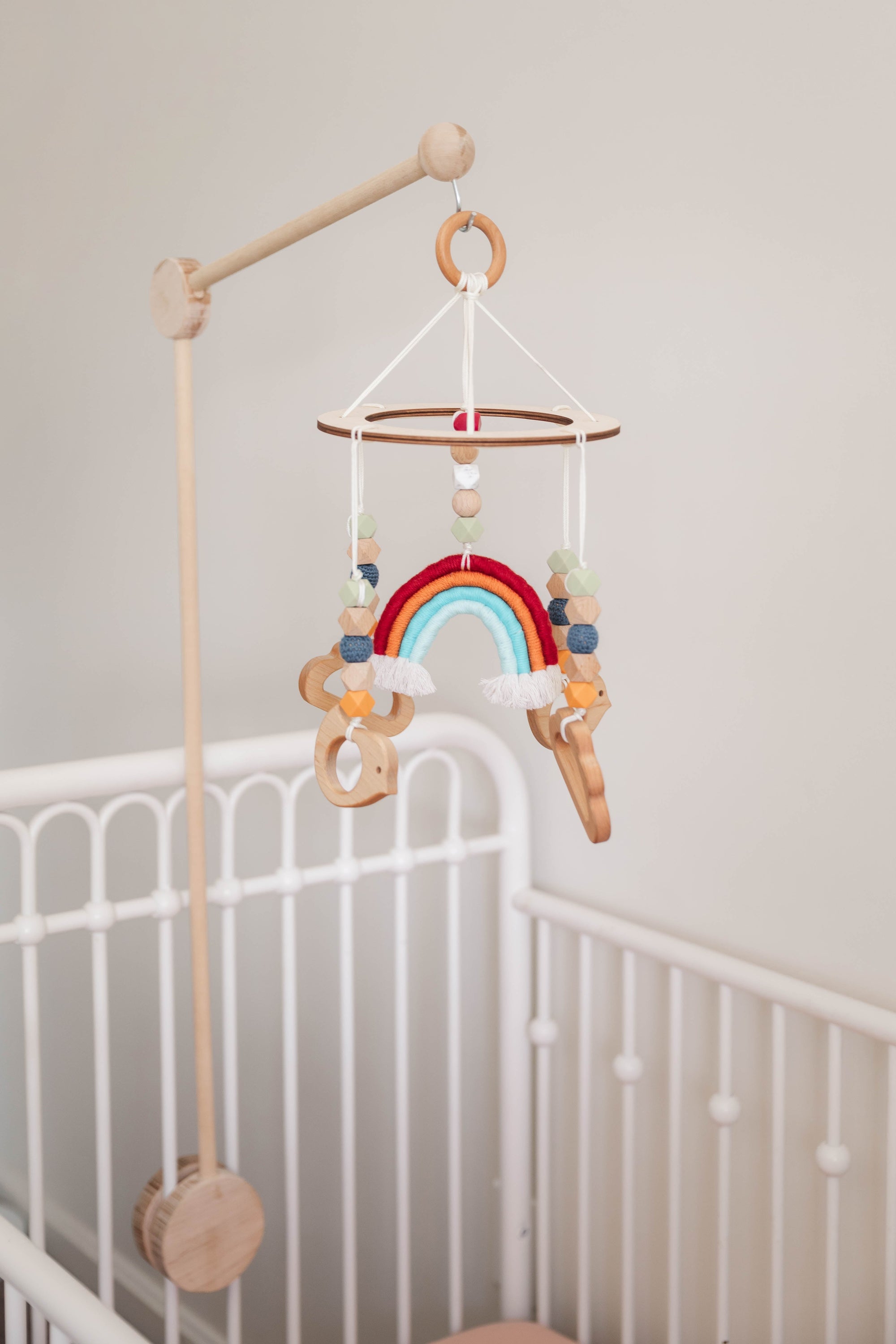 Rainbow Crib Mobile
