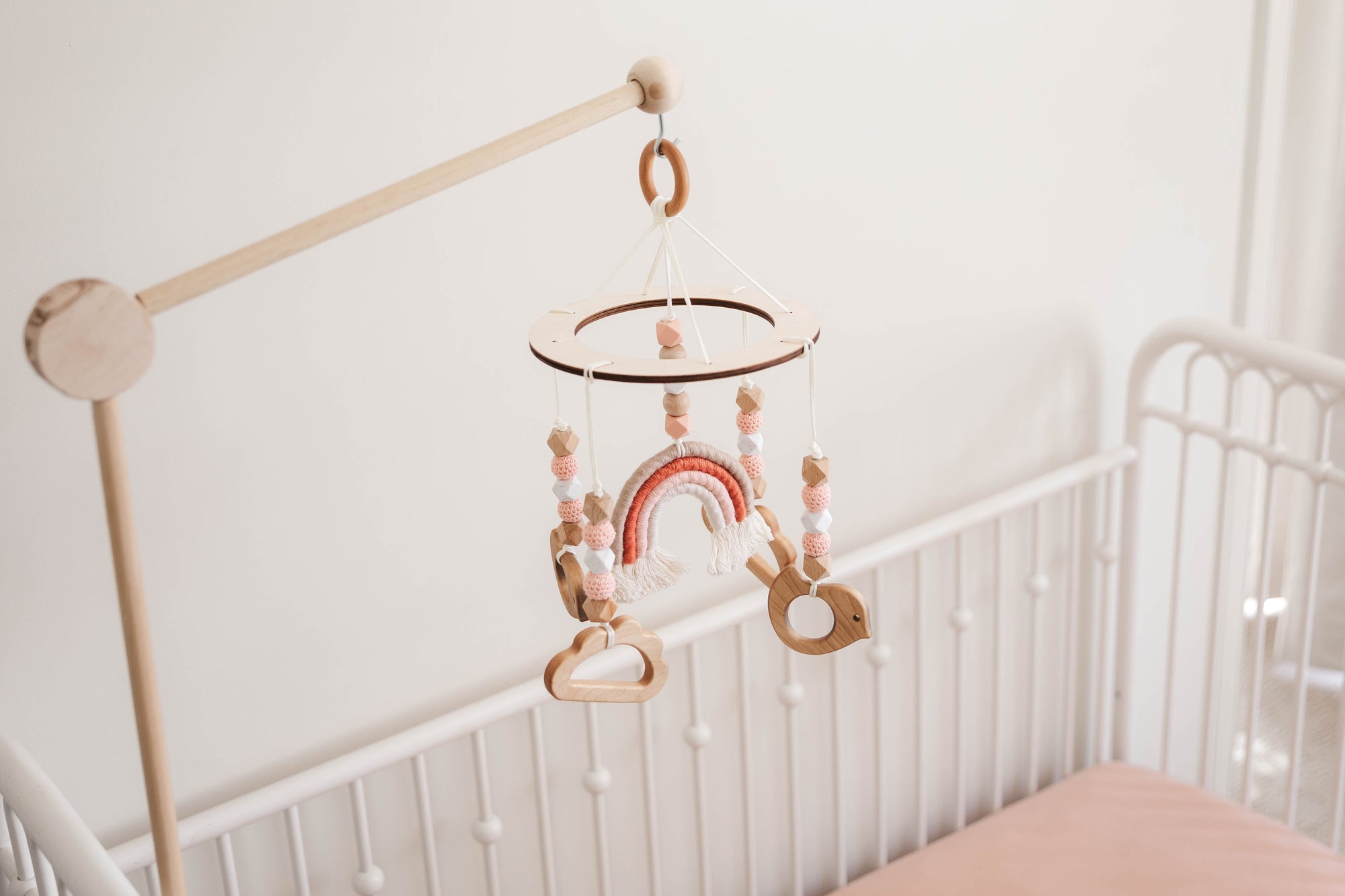 Rainbow Crib Mobile