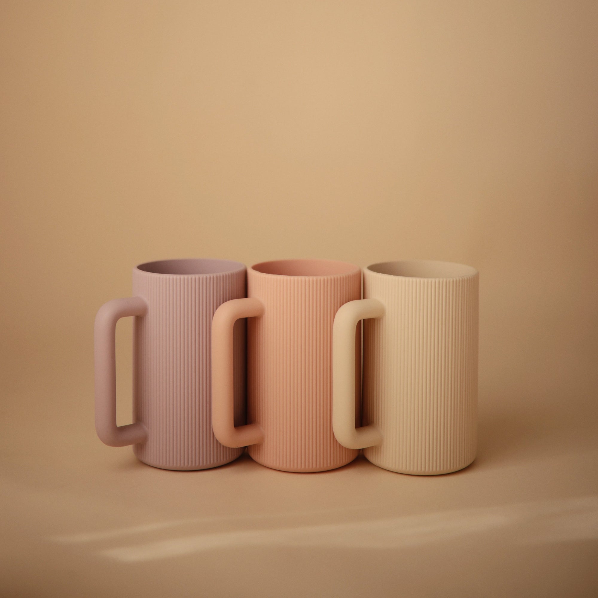 Fluted Modern Baby Bath Time Rinse Cup