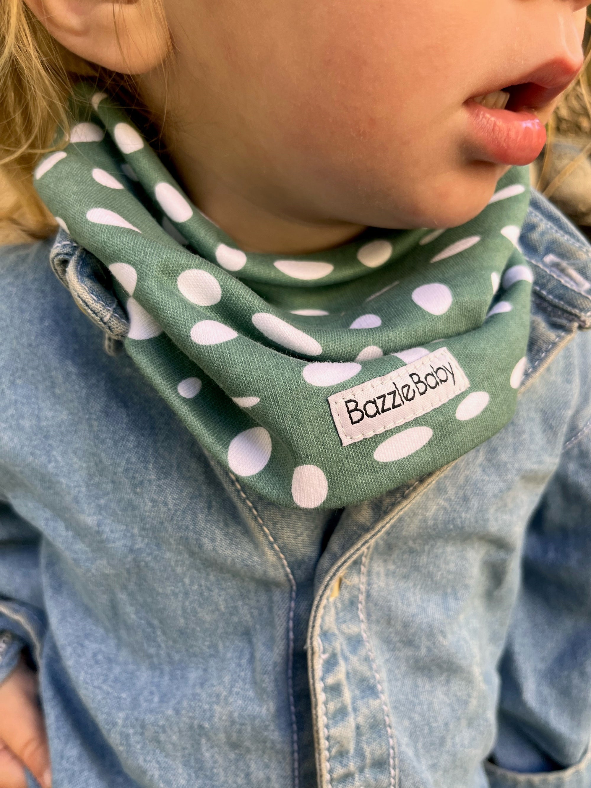 Bazzle Baby BandoBib Infinity Scarf Drool Bib 2 Pack - Various Colors