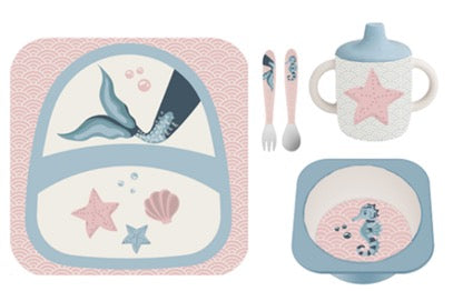 Bazzle Baby ECO Feeding Set - Mermaid Cove