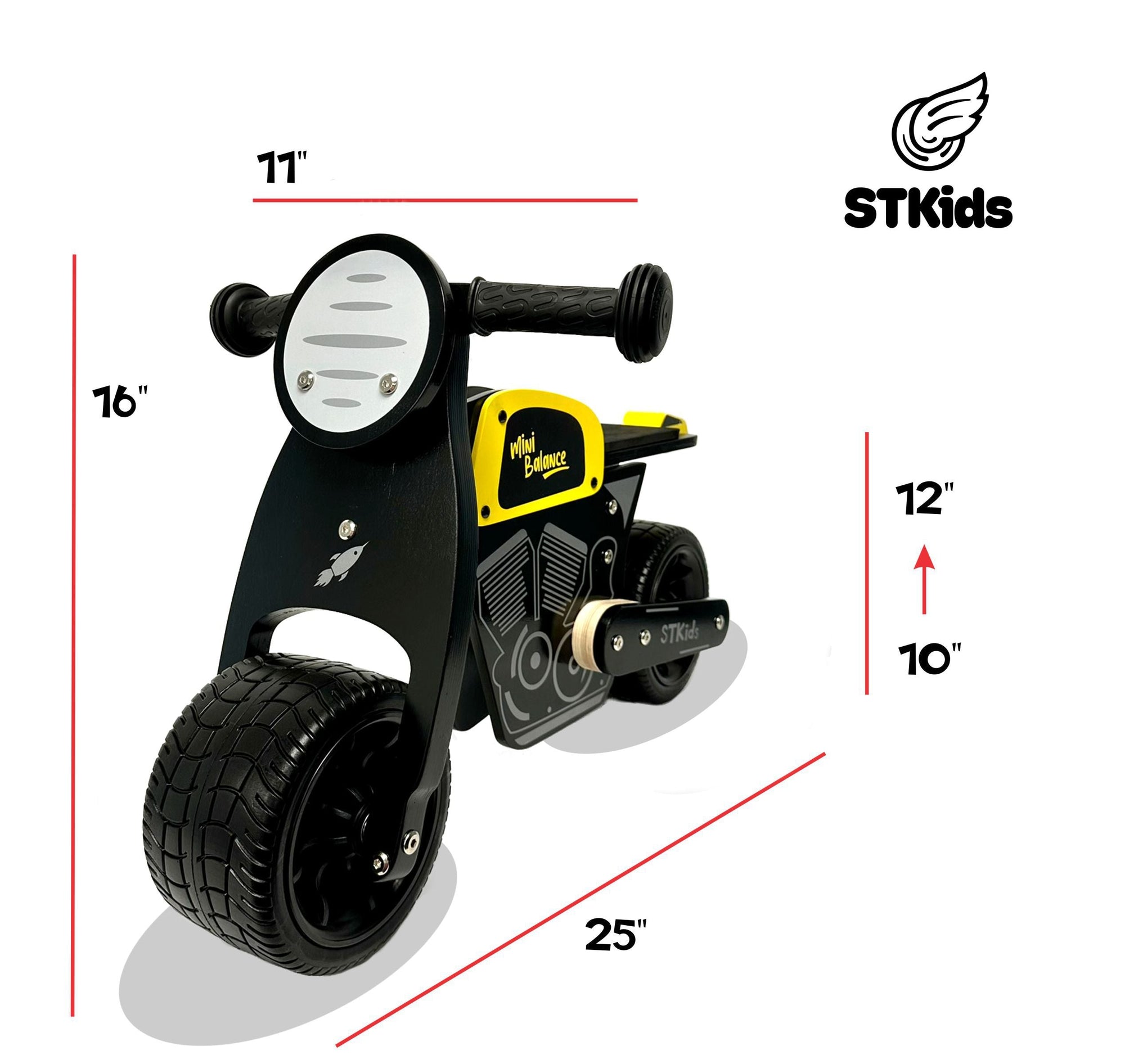 Baby Balance Bike MiniBalance Cafe Racer