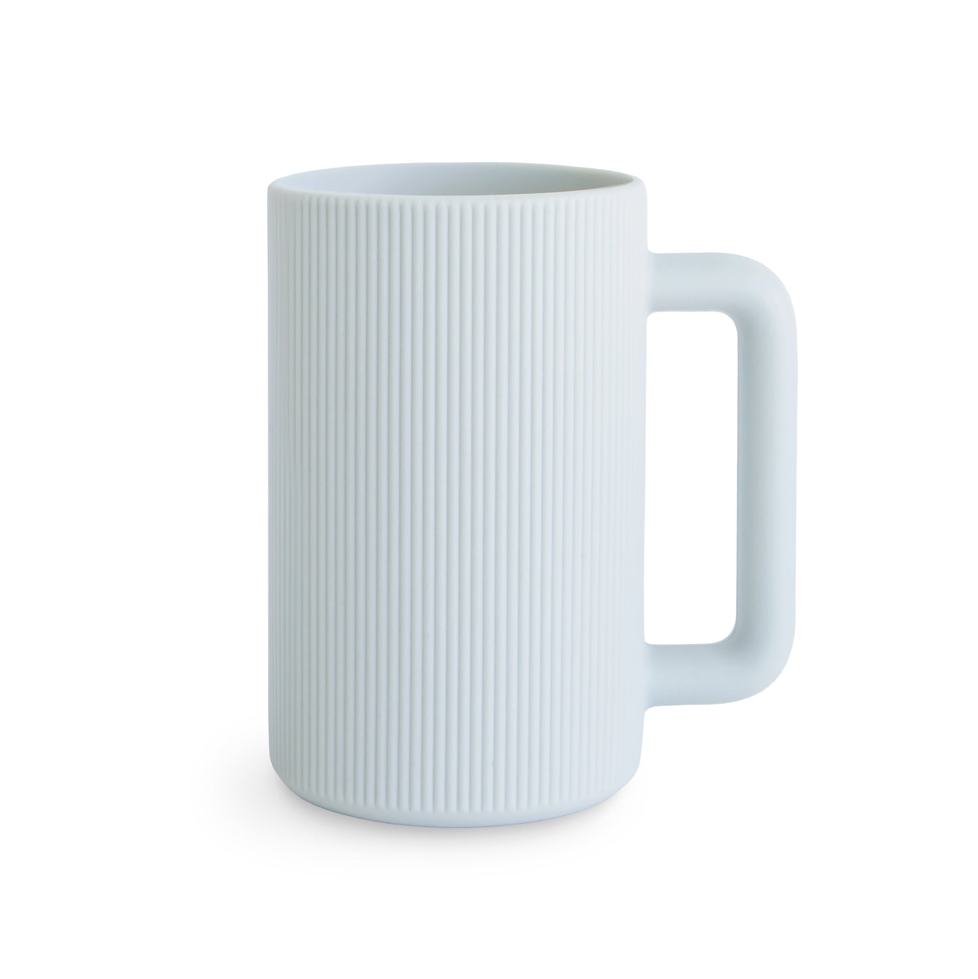 Fluted Modern Baby Bath Time Rinse Cup
