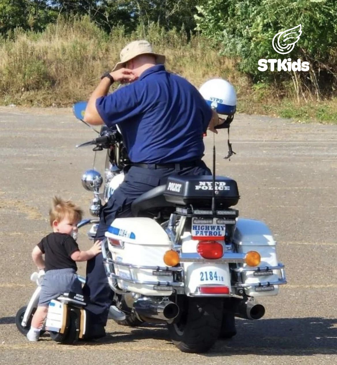 Baby Balance Bike MiniBalance Police Patrol