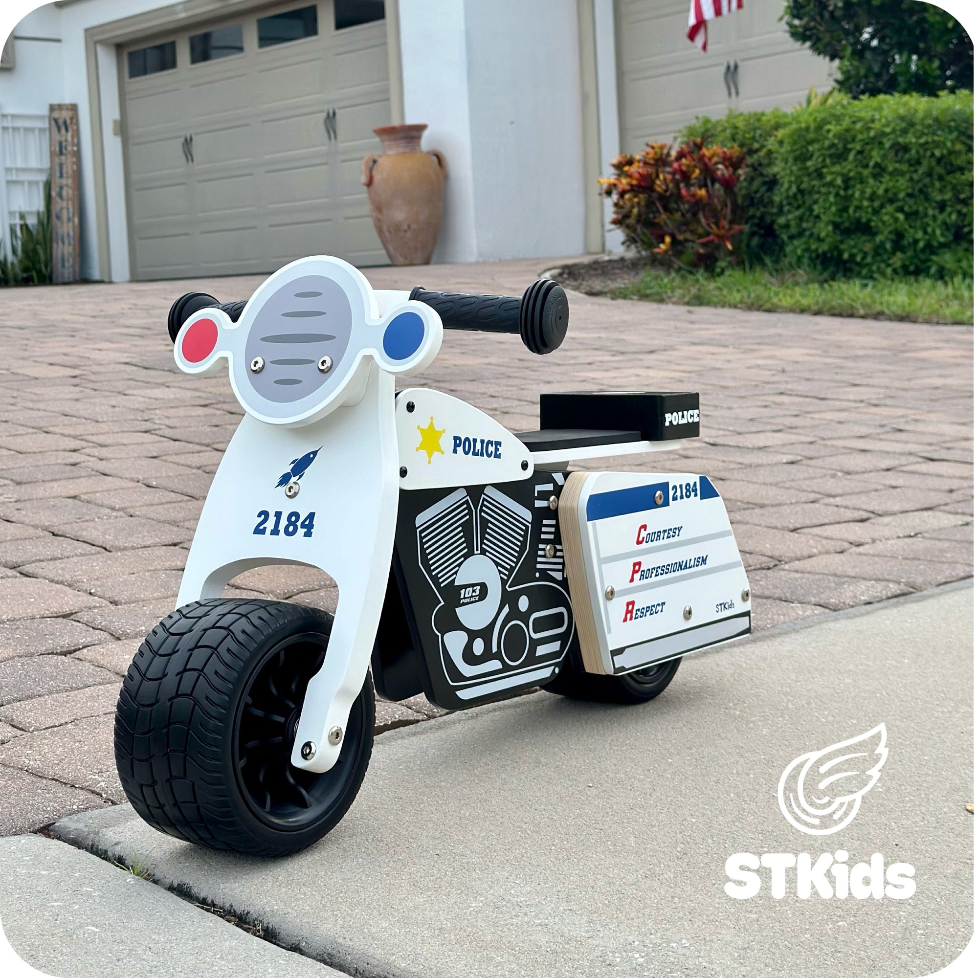 Baby Balance Bike MiniBalance Police Patrol