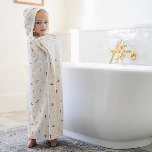 Lightweight Hooded Baby Towel