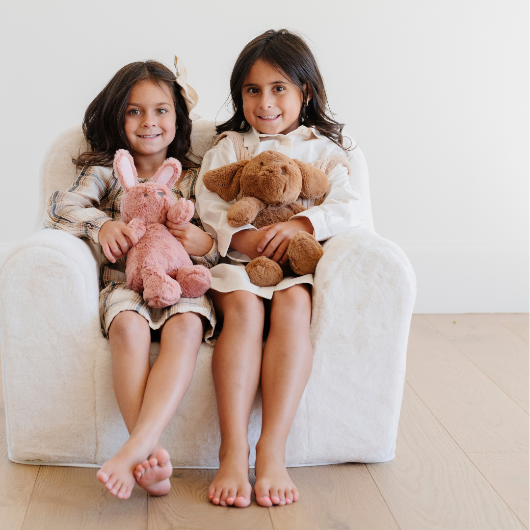 Stuffed Animals - Puppy, Bunny, Bear, Elephant, Lamb