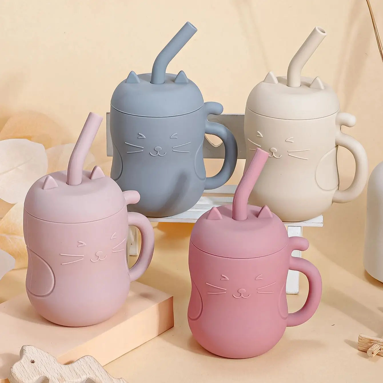 Stay Hydrated in Style: Silicone Straw Water Bottle