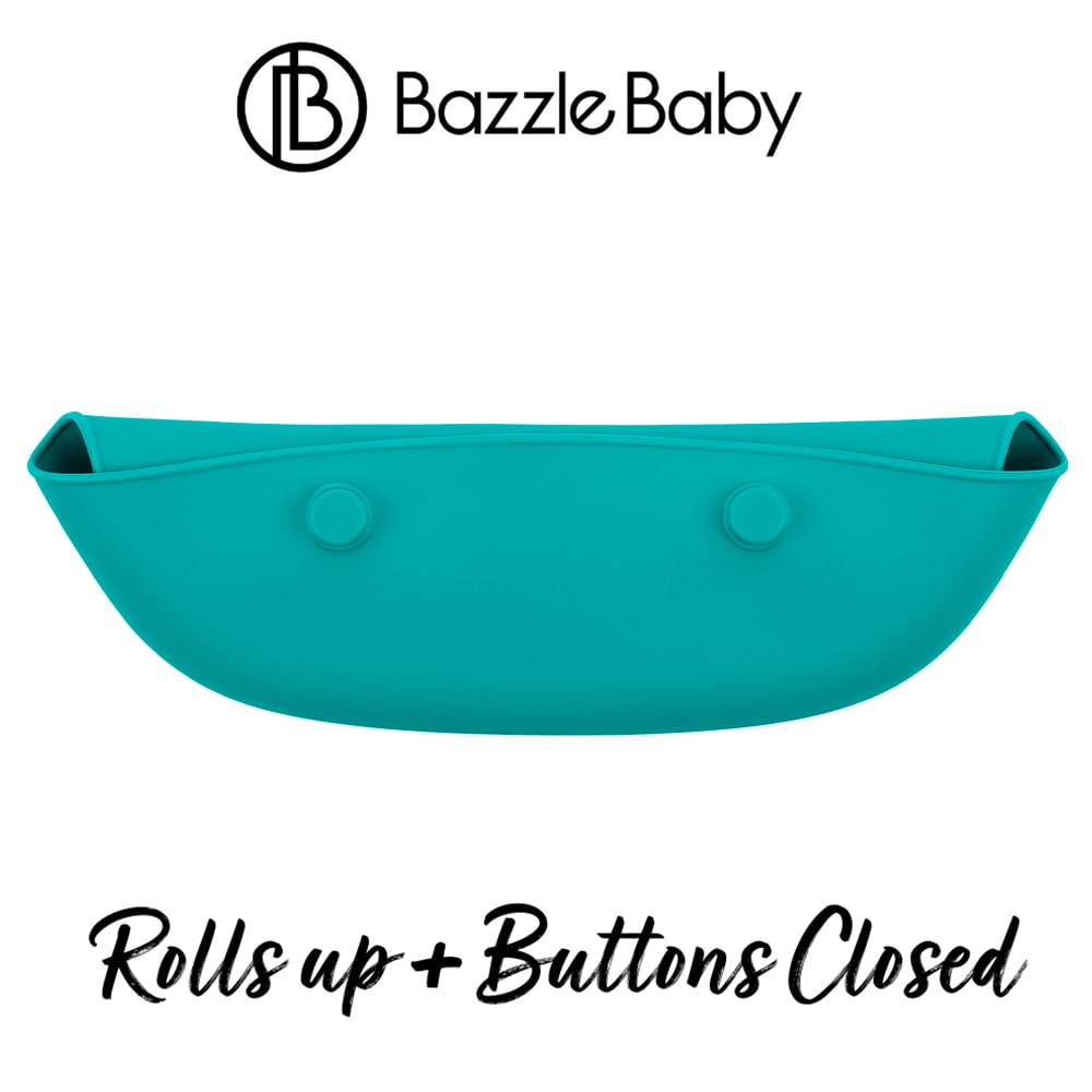 Foodie® Bib All Silicone 2-Pack: Navy & Teal