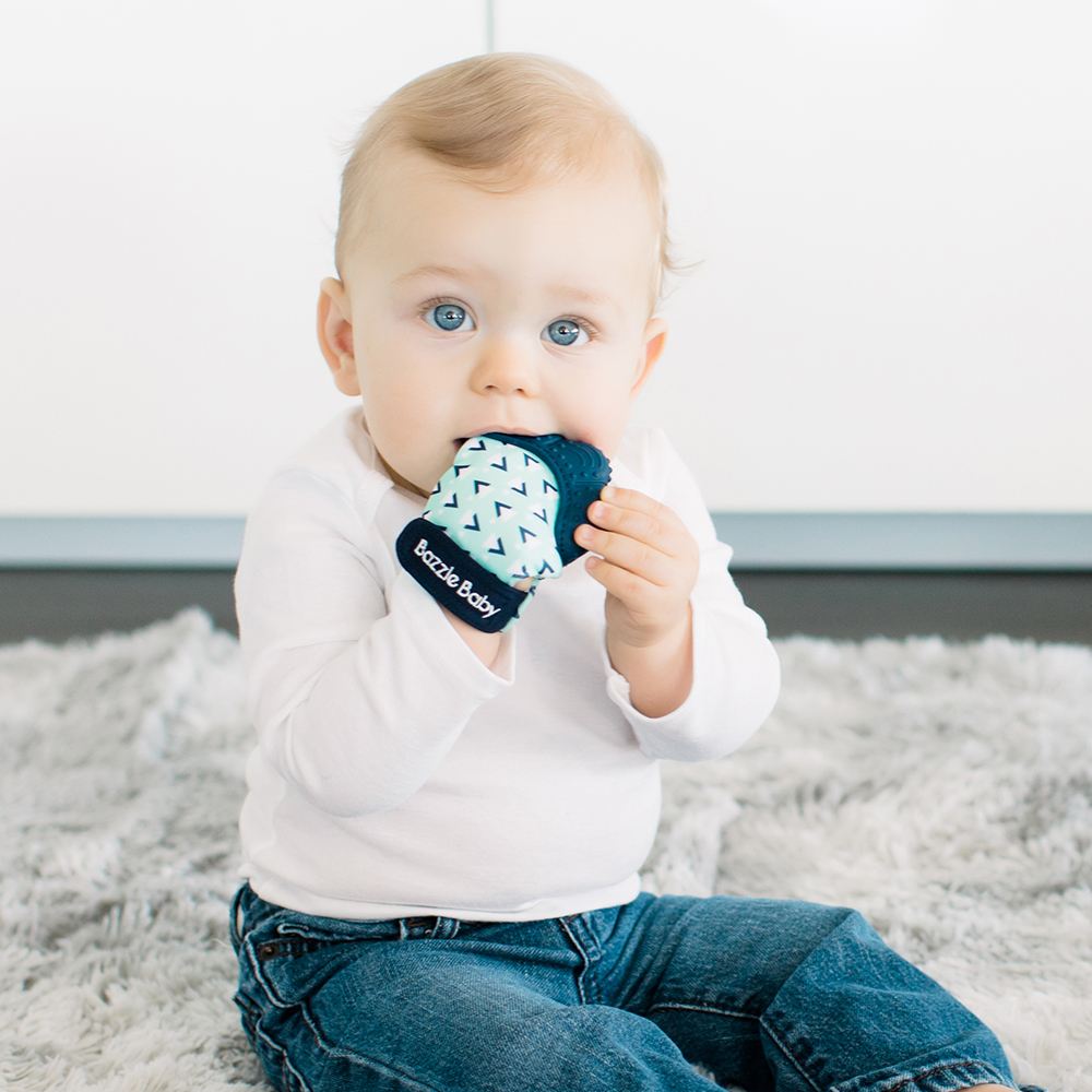 Bazzle Baby Chew Mitt Teething Mittens