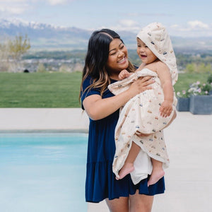 Lightweight Hooded Baby Towel