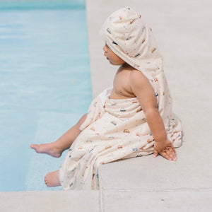 Lightweight Hooded Baby Towel