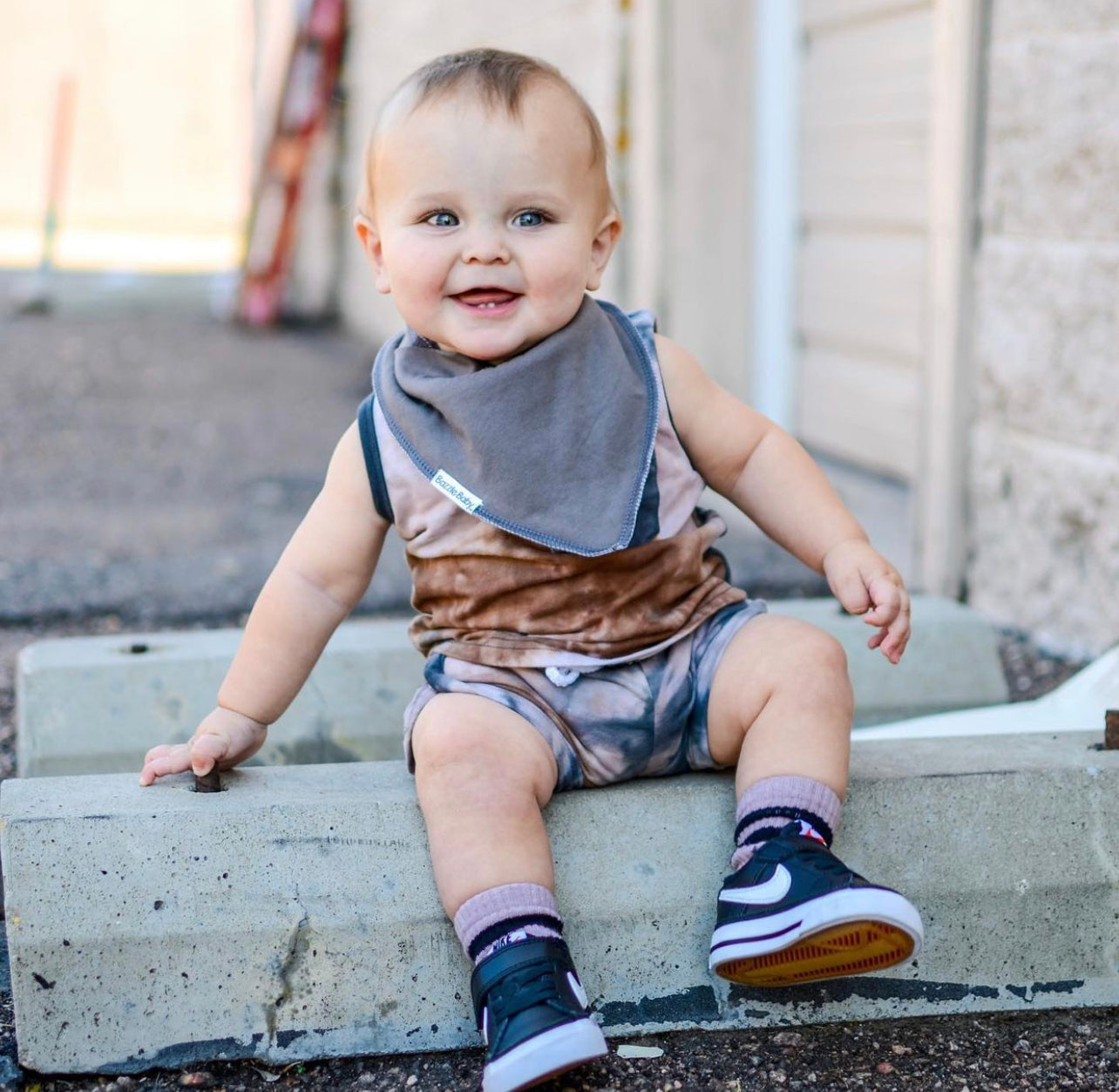 Bazzle Baby Bandana Bib 4-Pack - Various Colors