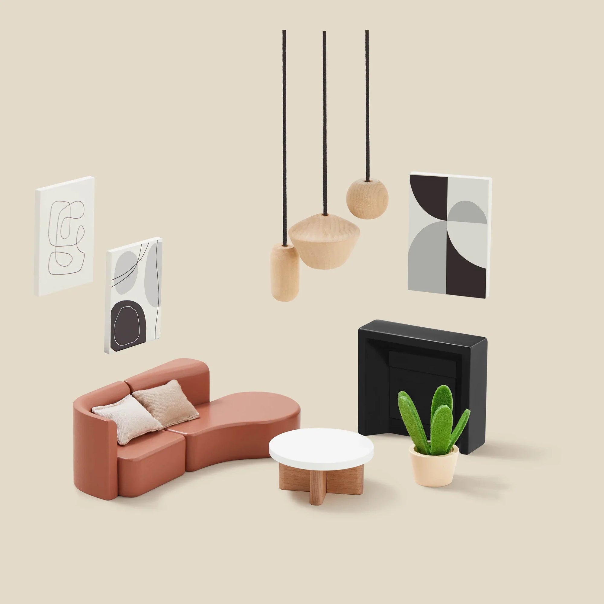 Sweetwood Chic Modern Family Dollhouse