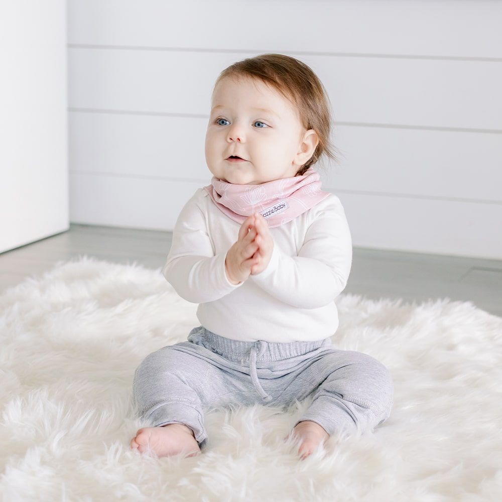 Bazzle Baby BandoBib Infinity Scarf Drool Bib 2 Pack - Various Colors