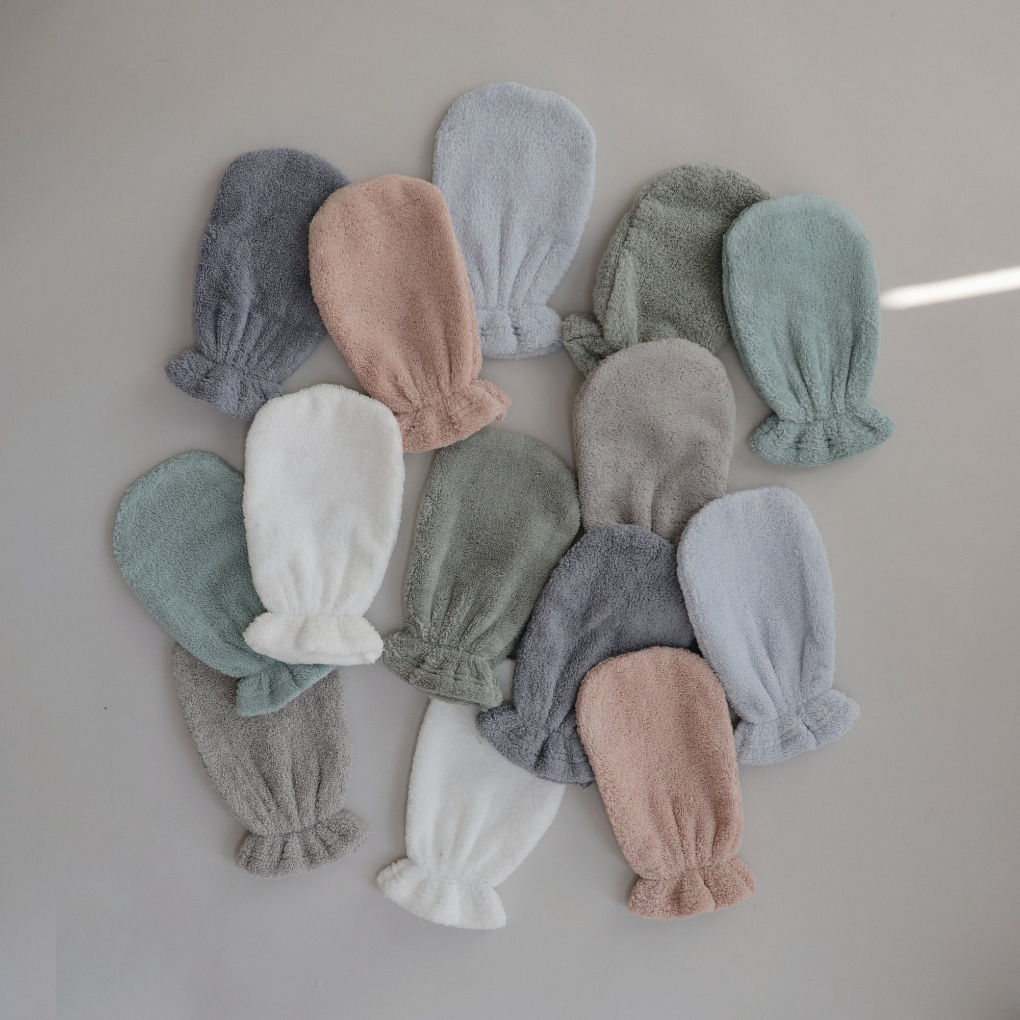 Organic Cotton Baby Bath Mitt 2-Pack