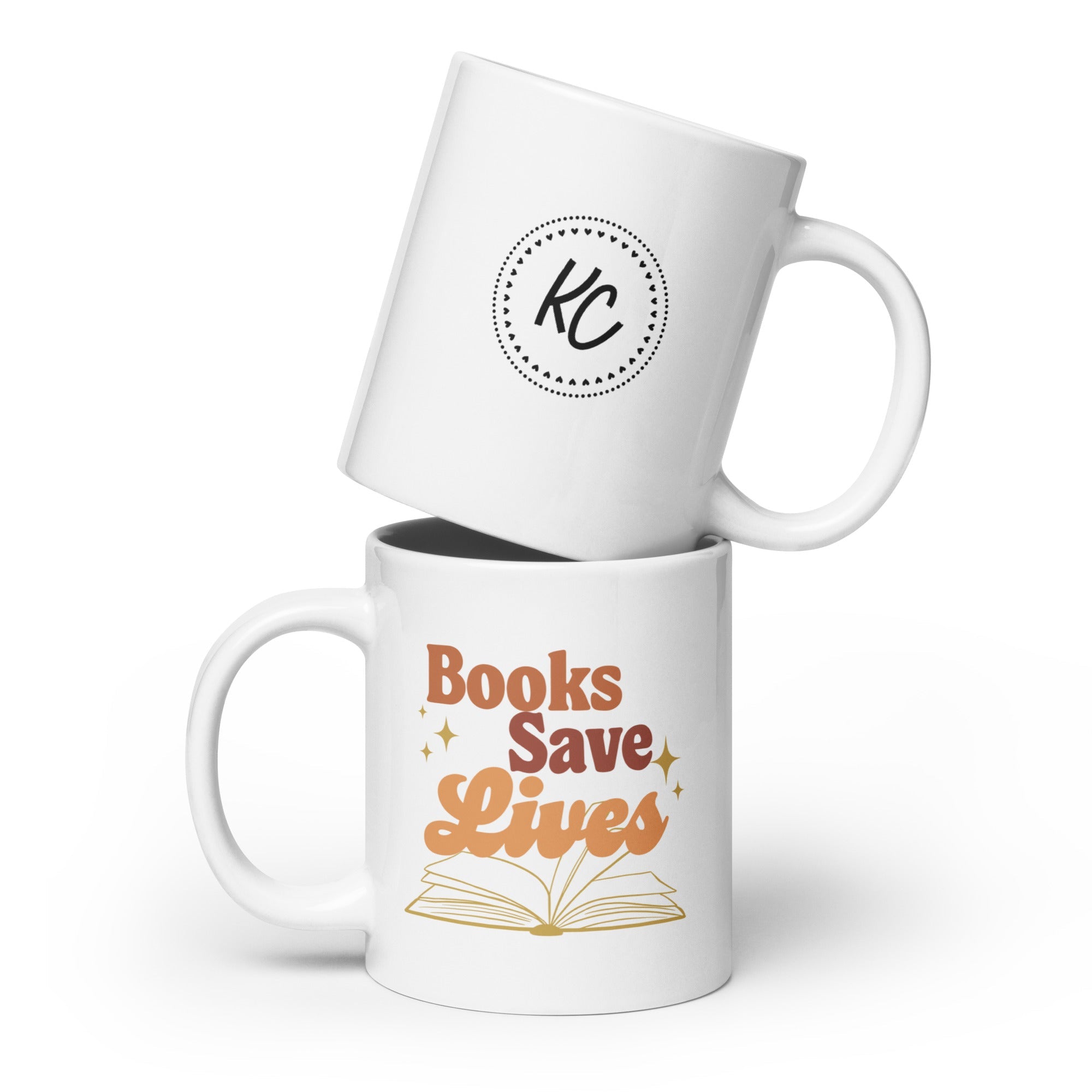Books Save Lives Mug