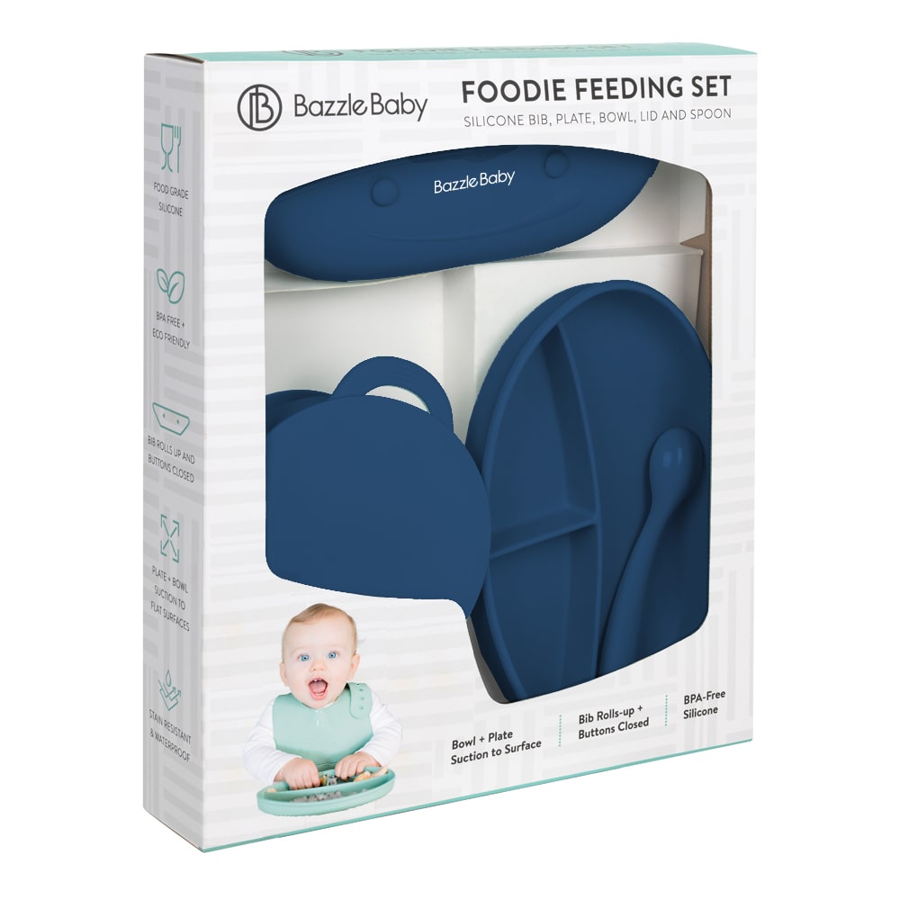 Foodie® Feeding Set: Navy