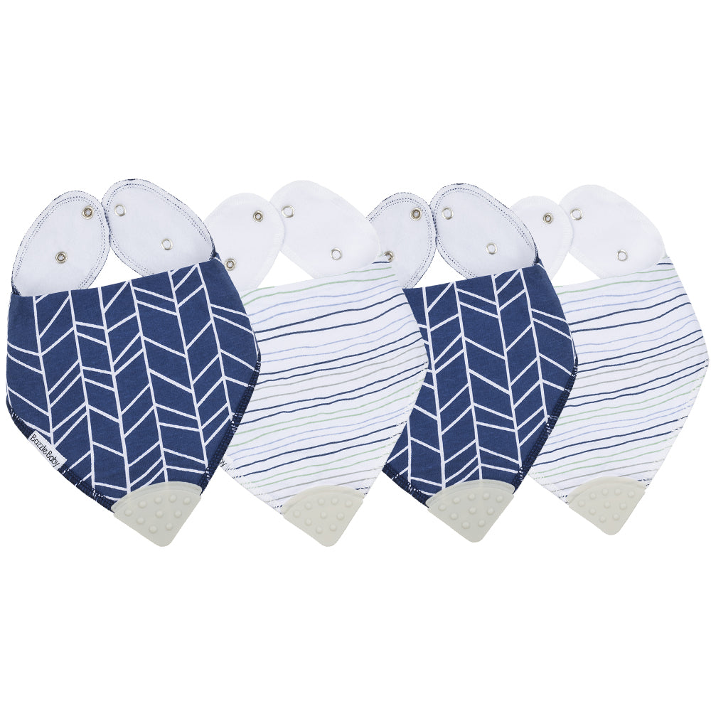 Bandana Bib Teether 4-Packs