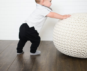 Modern Movers - Black - size 9 to 12 months