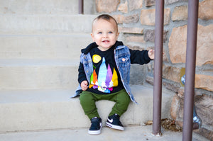 Modern Movers - Olive - size 9-12mo