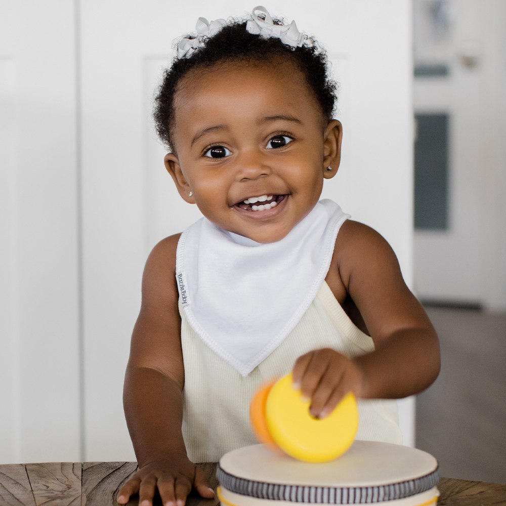 Hanna Organic Bandana Bib 4-Pack