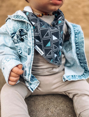 Royal Organic Bandana Bib 4-Pack