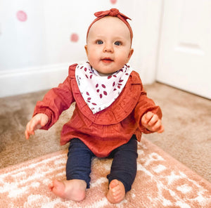 Sloane Organic Bandana Bib 4-Pack