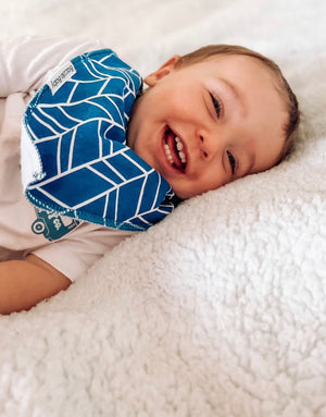 Noah Organic Bandana Bib 4-pack